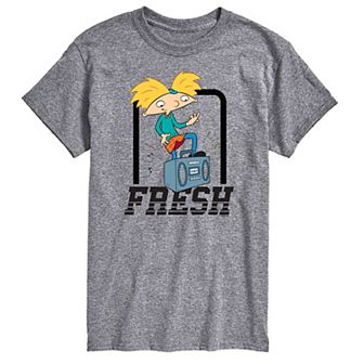 Big & Tall Hey Arnold! "Fresh" Boombox Graphic Tee