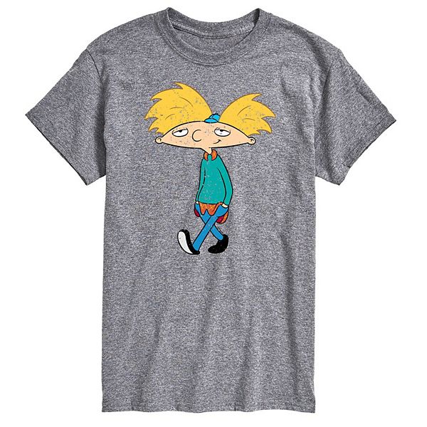 Big & Tall Hey Arnold! Walking Portrait Graphic Tee