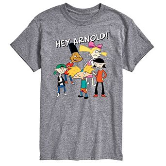 Big & Tall Hey Arnold! Group Portrait Graphic Tee