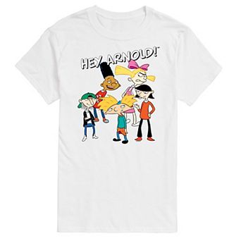 Big & Tall Hey Arnold! Group Portrait Graphic Tee