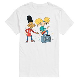 Big & Tall Hey Arnold! Air Guitar Graphic Tee