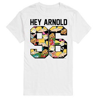 Big & Tall Hey Arnold! "96" Group Portrait Graphic Tee
