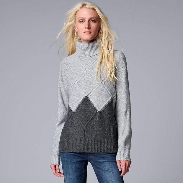 Vera wang shop sweater kohls