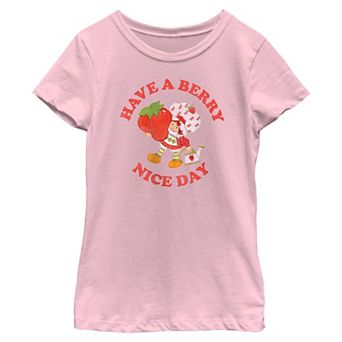 Girls 7-16 Strawberry Shortcake "Have A Berry Nice Day" Graphic Tee