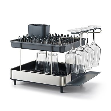 Joseph Joseph Excel Steel 2-Tier Stainless Steel Dish Rack