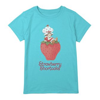 Girls 8-20 Strawberry Shortcake Sitting Graphic Tee