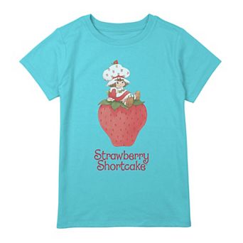 Girls 8-20 Strawberry Shortcake Sitting Graphic Tee