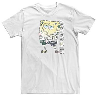 Big & Tall Nickelodeon SpongeBob SquarePants 80's Patterns Graphic Tee