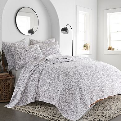 Levtex Home Sherbourne Black Stitch Quilt or Shams