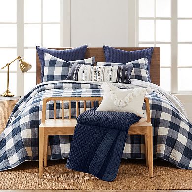 Levtex Home Camden Navy Bedspread Set with Shams