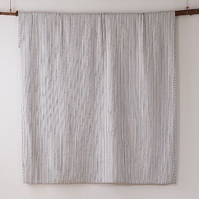 Levtex Home Tobago Stripe Charcoal Quilt Set with Shams