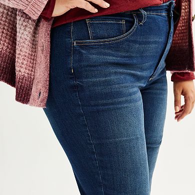 Plus Size Sonoma Goods For Life® Curvy Straight Jeans