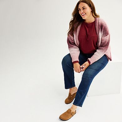 Plus Size Sonoma Goods For Life® Curvy Straight Jeans
