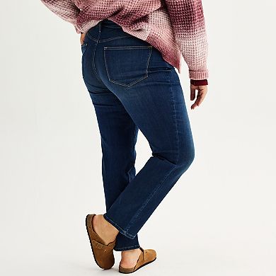 Plus Size Sonoma Goods For Life® Curvy Straight Jeans
