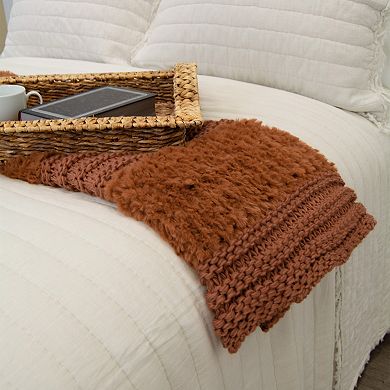 Donna Sharp Plush Knit Throw Blanket