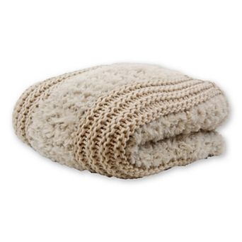Donna Sharp Plush Knit Throw Blanket