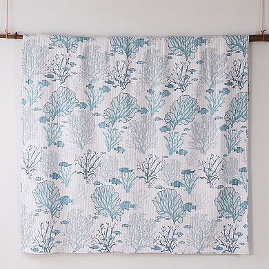 Levtex Home Lacey Sea Quilt Set with Shams