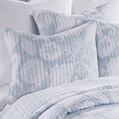 Levtex Home Stillwater Blue Quilt Set with Shams