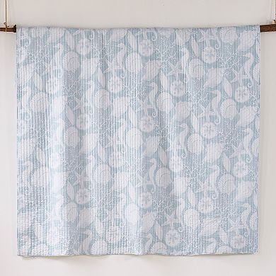 Levtex Home Stillwater Blue Quilt Set with Shams