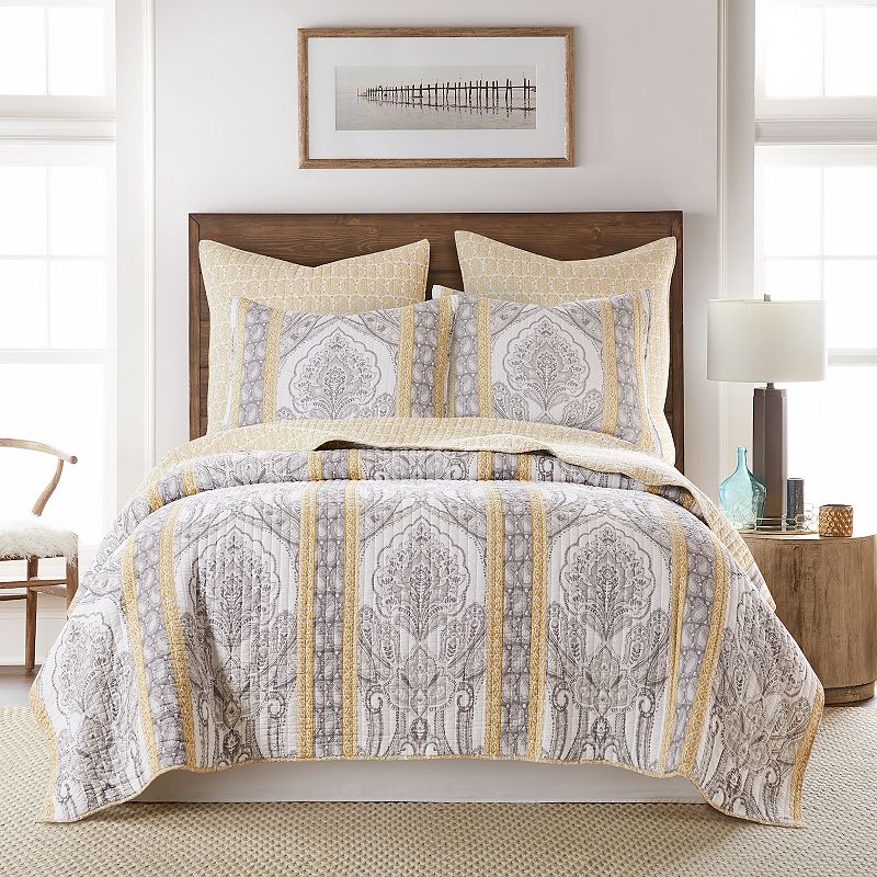 74831229 Levtex Home St. Ives Quilt Set with Shams, Multico sku 74831229