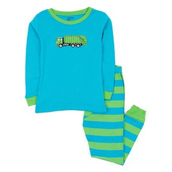Leveret Baby Two Piece Cotton Pajamas Garbage Truck