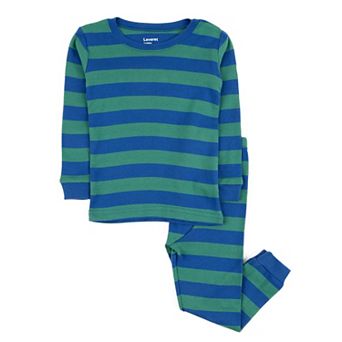 Leveret Little Kids Two Piece Cotton Pajamas Boys Striped
