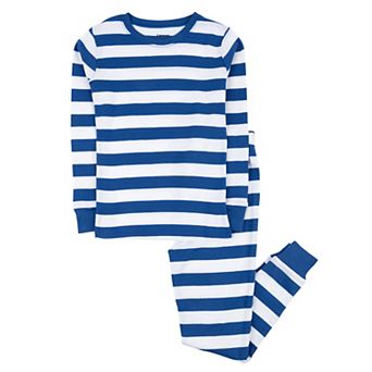 Leveret Little Kids Two Piece Cotton Pajamas Boys Striped