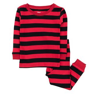 Leveret Little Kids Two Piece Cotton Pajamas Boys Striped