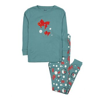 Leveret Baby Two Piece Cotton Pajamas Fish Tank