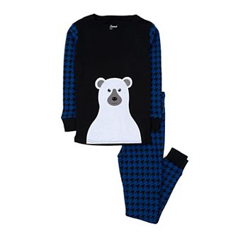 Leveret Baby Two Piece Cotton Pajamas Full Bear
