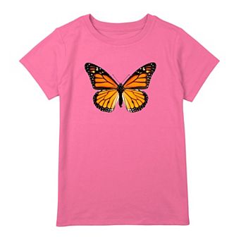 Girls 7-16 Butterfly Monarch Graphic Tee