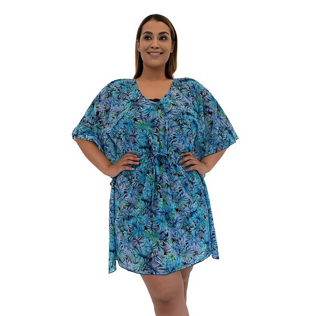 Plus size swimsuit cover ups 2024 kohls