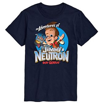 Big & Tall Adventures Of Jimmy Neutron Action Graphic Tee