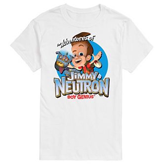 Big & Tall Adventures Of Jimmy Neutron Action Graphic Tee