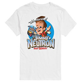 Big & Tall Adventures Of Jimmy Neutron Action Graphic Tee