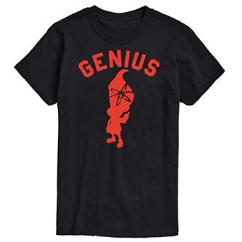 Big & Tall Jimmy Neutron "Genius" Sillouhette Graphic Tee