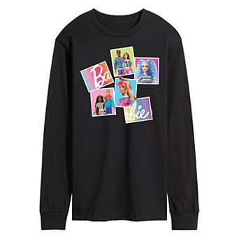 Men's Barbie Photoreal Long Sleeve Graphic Tee