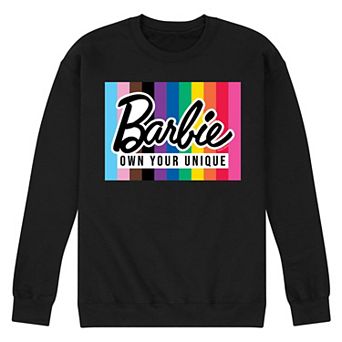 Men's Barbie Own Your Unique Graphic Fleece