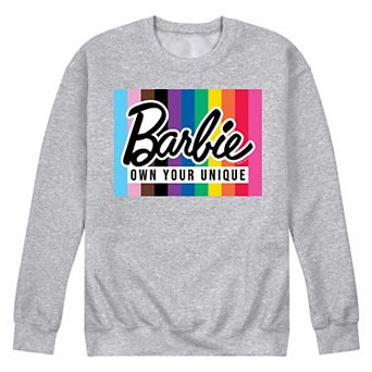Men's Barbie Own Your Unique Graphic Fleece