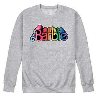 Men's Barbie Pride Logo Graphic Fleece