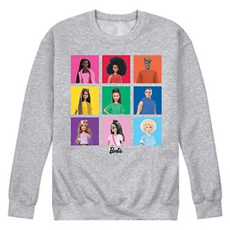 Men's Barbie Pride Squares Graphic Fleece