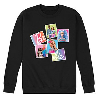 Men's Barbie Photoreal Collage Graphic Fleece
