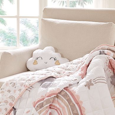 Levtex Home Rainbow Dreams 5-piece Toddler Quilt & Sheet Set with Decorative Pillow