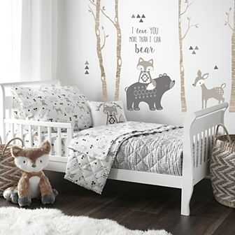 Levtex Home Bailey 5 pc Toddler Quilt & Sheet Set with Decorative Pillow