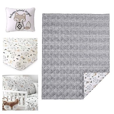 Levtex Home Bailey 5-piece Toddler Quilt & Sheet Set with Decorative Pillow