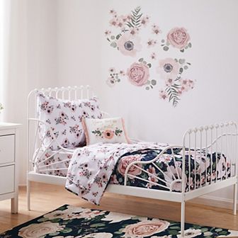Levtex Home Fiori 5 pc Toddler Quilt & Sheet Set with Decorative Pillow