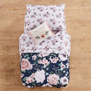 Levtex Home Fiori 5-piece Toddler Quilt & Sheet Set with Decorative Pillow