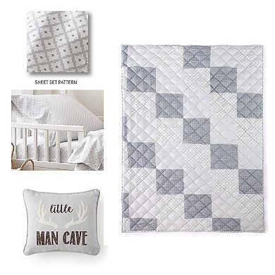 Levtex Home Little Man 5-piece Toddler Quilt & Sheet Set with Decorative Pillow