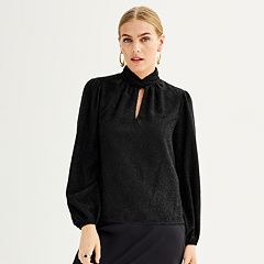 Women's Nine West Sculpt Mockneck Bodysuit