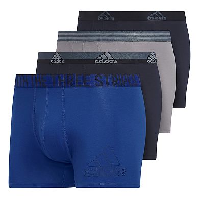 Men's adidas 4-Pack Stretch Trunk Boxer Briefs